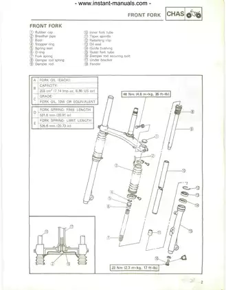 Yamaha YTM225DXK Service Manual & Guide Preview image 5