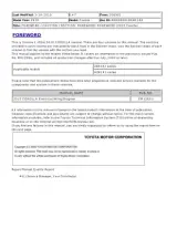 2009–2010 Toyota Corolla CE, S, XRS Service Manual Set  (PN RM12R0U) – preview page 2