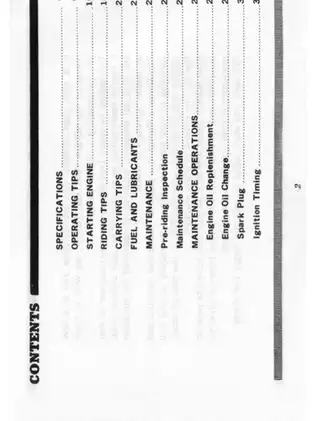Honda 1970-1978 Honda Z50 shop manual manual preview page 3 - thumbnail