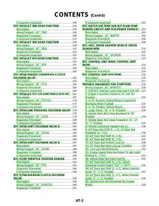 2000-2006 Nissan Sentra shop manual Preview image 2