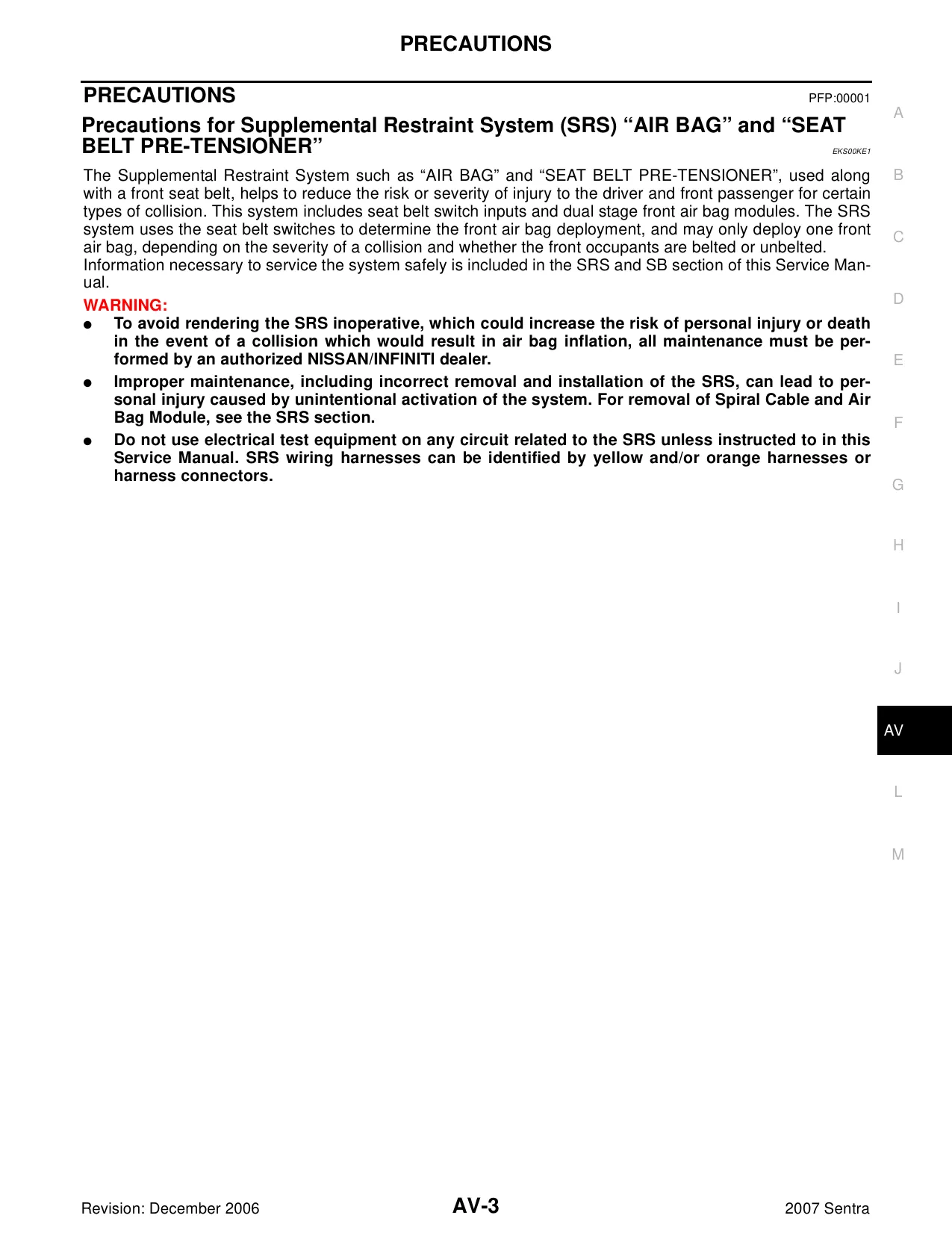 2007-2009 Nissan Sentra compact car repair manual Preview image 3