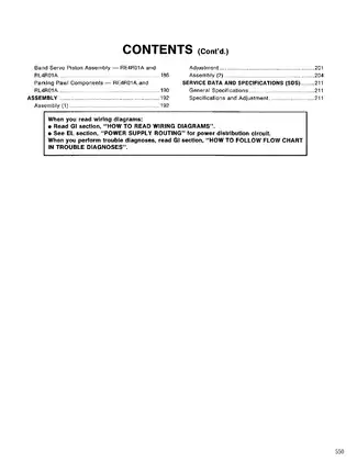 1994-1997 Nissan D21 compact pickup truck Automatic Transmission manual Preview image 2