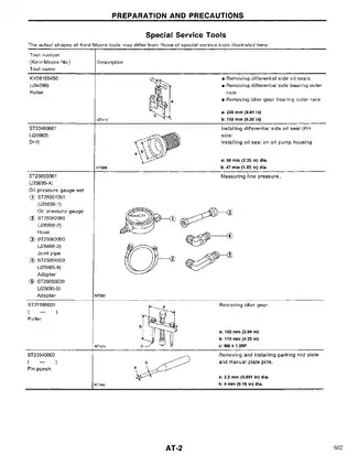 1996-2001 Infiniti I30 Automatic Transaxle manual Preview image 2