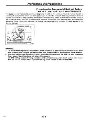1994-1997 Infiniti J30 Automatic Transmission manual Preview image 4