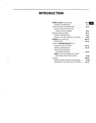2000-2006 Toyota Celica repair manual Preview image 5