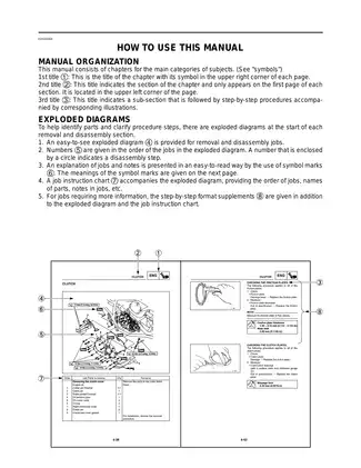 2008-2009 Yamaha Raptor 250, YFM250 repair manual Preview image 3