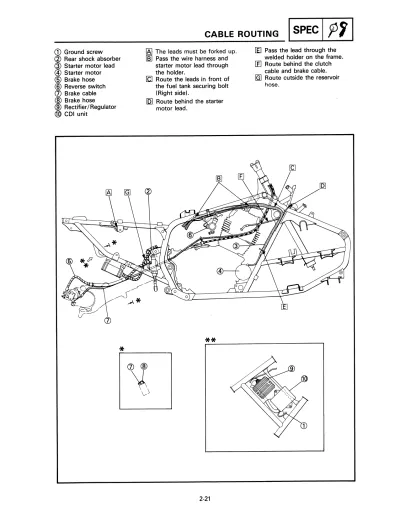 Preview: Yamaha Raptor 350 2004 ATV Service & Repari Manual (P/N LIT-11616-07–50)