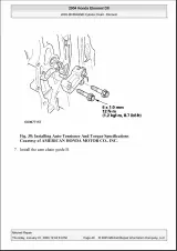 2003–2008 Honda Element Service & Repair Manual (P/N 31SCV6410) – preview page 3