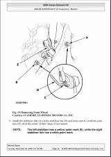 2003–2008 Honda Element Service & Repair Manual (P/N 31SCV6410) – preview page 7