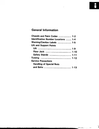 1991-1996 Honda Prelude repair manual Preview image 2