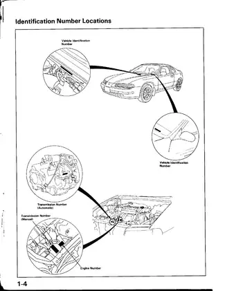 1991-1996 Honda Prelude repair manual Preview image 5
