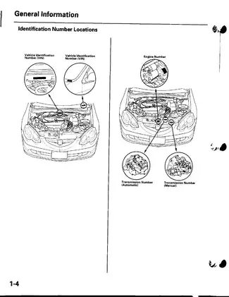 2002-2006 Acura RSX repair and service manual Preview image 5