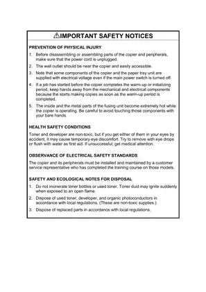 Model K-C2 Service Manual - Comprehensive Repair and Maintenance Guide Preview image 2