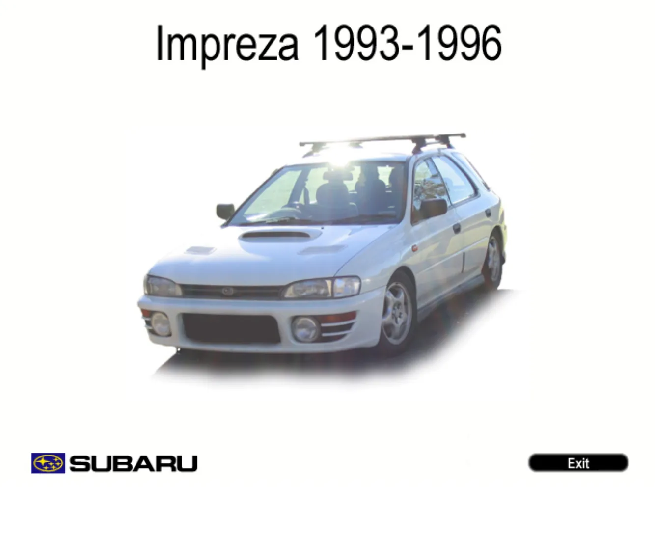 1993-1998 Subaru Impreza repair manual