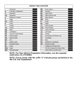 2002 Jeep Liberty Service Manual and 2.4L Gas Supplement (P/N 81-370-02060) – preview page 3