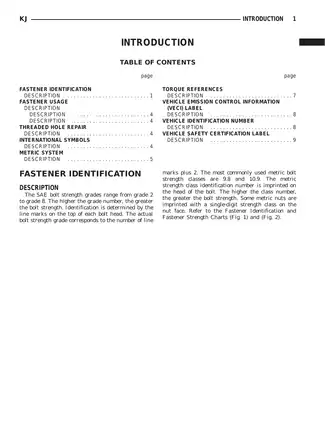 2002-2003 Jeep Liberty service manual Preview image 4