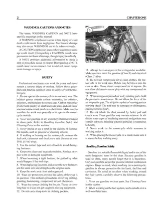 2004-2006 Harley-Davidson Sportster repair manual Preview image 2