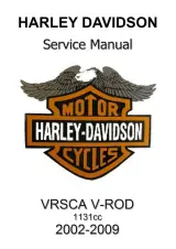 2002–2009 Harley-Davidson VRSCA V-Rod Repair Manual (P/N 99501-03) – preview page 1