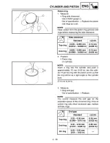 2005 Yamaha YZ450FV Owner's Service Manual (P/N LIT-11626-19–73) – preview page 4