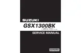 2008–2009 Suzuki GSX1300BK, B-King Service Manual (P/N 99500-39320-01E) – preview page 1