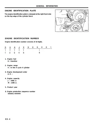 1989-1994 Hyundai Excel shop manual Preview image 5