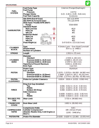 Mercury 25 hp BigFoot outboard motor repair manual Preview image 4