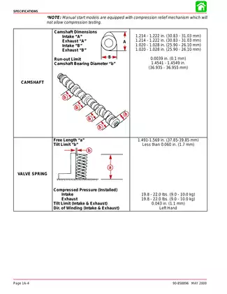 Mercury 2001-2010 Mercury Mariner 50hp, 60hp outboard motor service manual manual preview page 4 - thumbnail