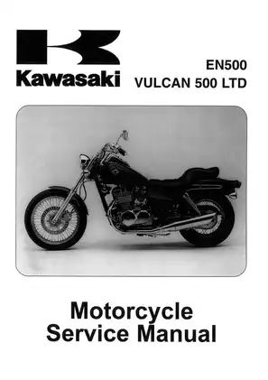 1996-2005 Kawasaki EN500 Vulcan 500 LTD service manual