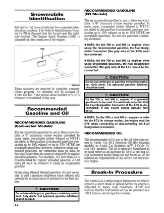 2006 Arctic Cat snowmobile repair manual download Preview image 3