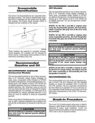 Comprehensive Arctic Cat Snowmobile Service Manual (Various Models) Preview image 3