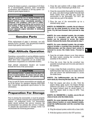 Comprehensive Arctic Cat Snowmobile Service Manual (Various Models) Preview image 4
