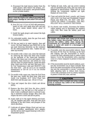 Comprehensive Arctic Cat Snowmobile Service Manual (Various Models) Preview image 5