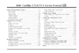 2006 Cadillac CTS / CTS-V Service Manual (P/N 06CTS A) – preview page 1