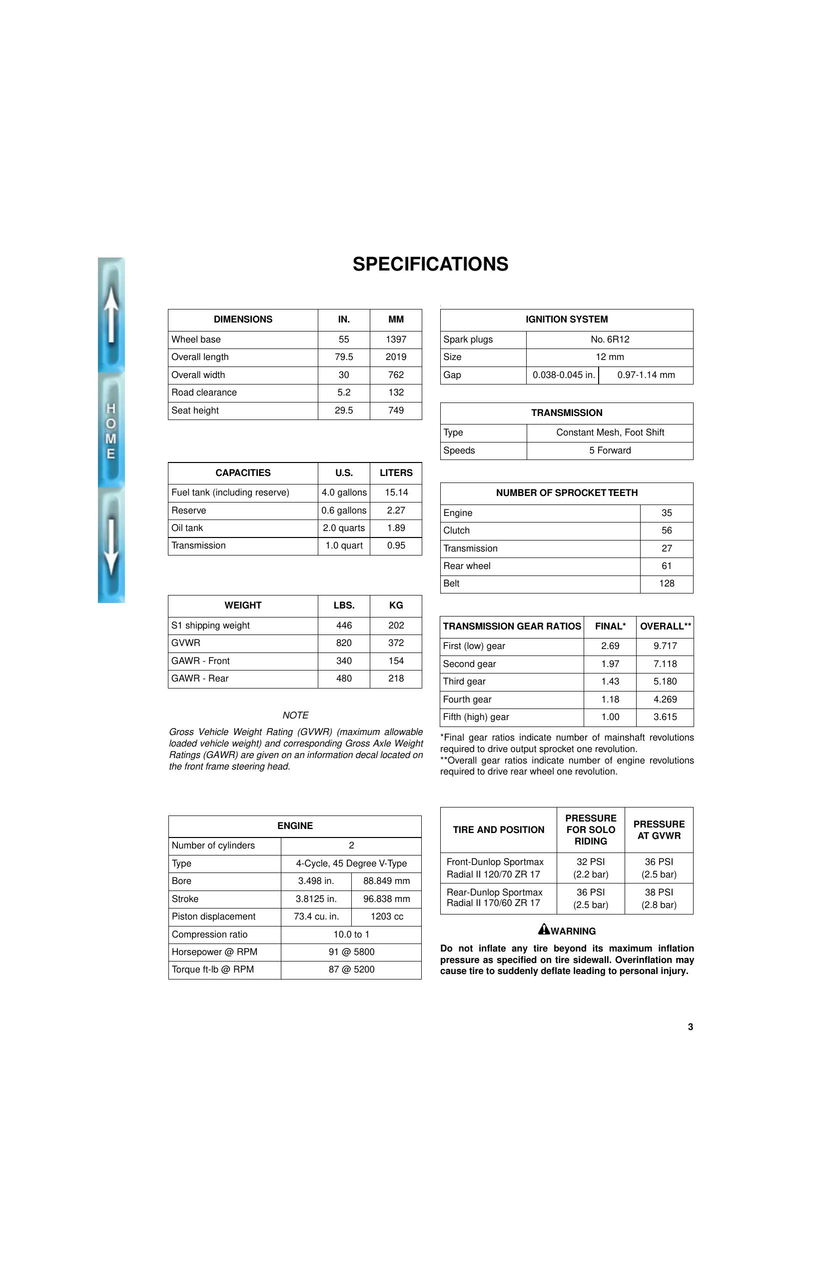 1996-1998 Buell S1 Lightning repair manual Preview image 3