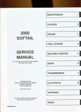 Harley-Davidson Softail, Fat Boy, Springer, Night Train (2000) Service Manual  (P/N 99482-00A) – preview page 2