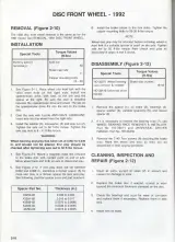 1991–1992 Harley-Davidson Softail Factory Service & Repair Manual (P/N 99482-92) – preview page 4