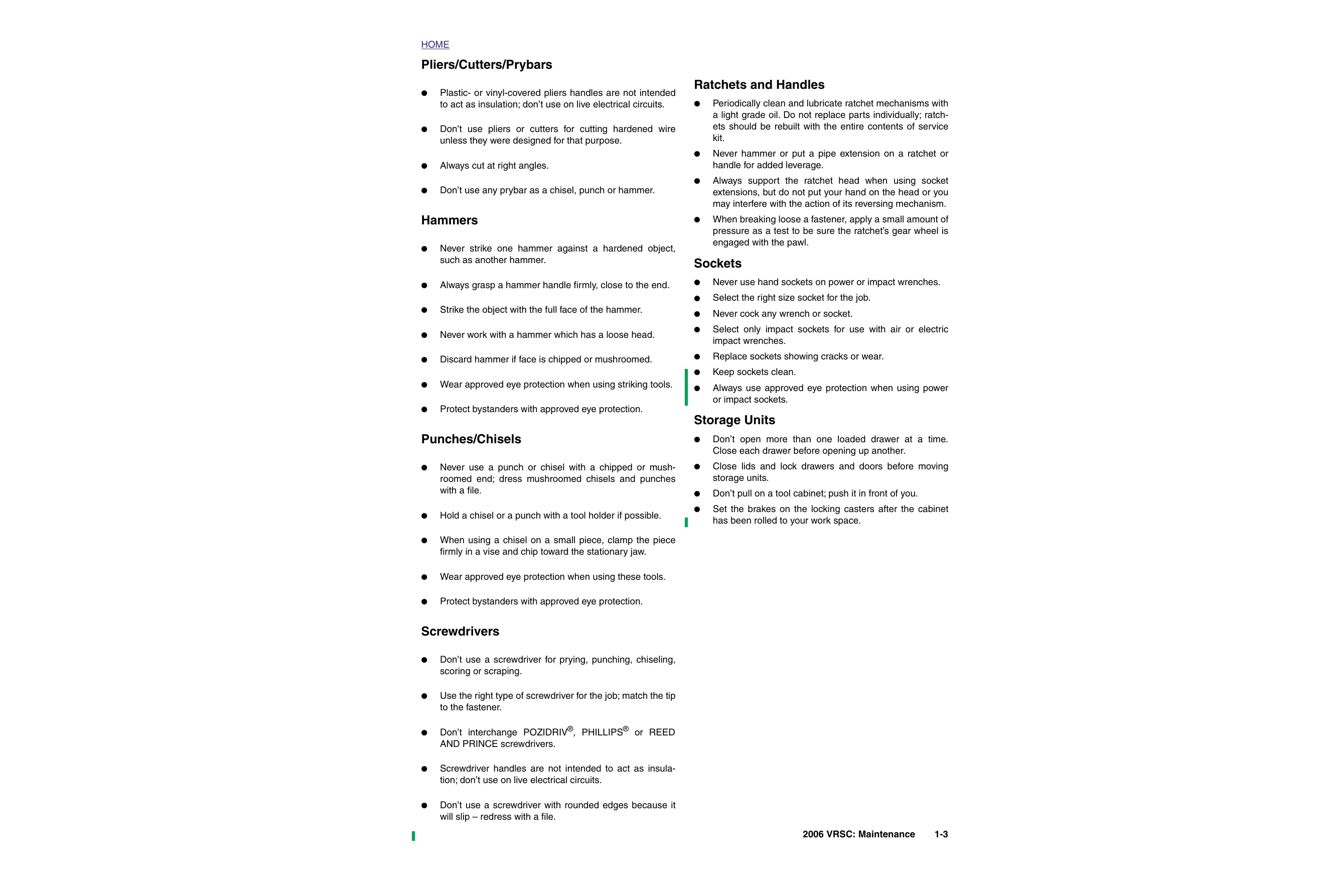 2006 Harley Davidson V-Rod Night Street, VRSC, VRSCA, VRSCR repair manual Preview image 3