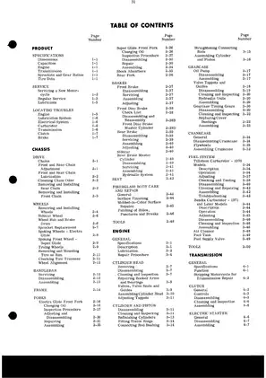 1970-1972 Harley-Davidson Electra-Super Glide FL, FLH, FX, FXE, FXS service manual Preview image 5