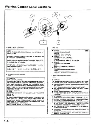 1994-1997 Honda Accord manual Preview image 5