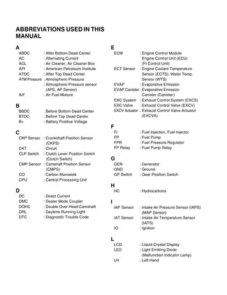 Comprehensive Service Manual for Suzuki GSX-R1000 (2005 Model) Preview image 5