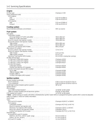 Ford Escort Comprehensive Service Manual (1985-1988) Preview image 2