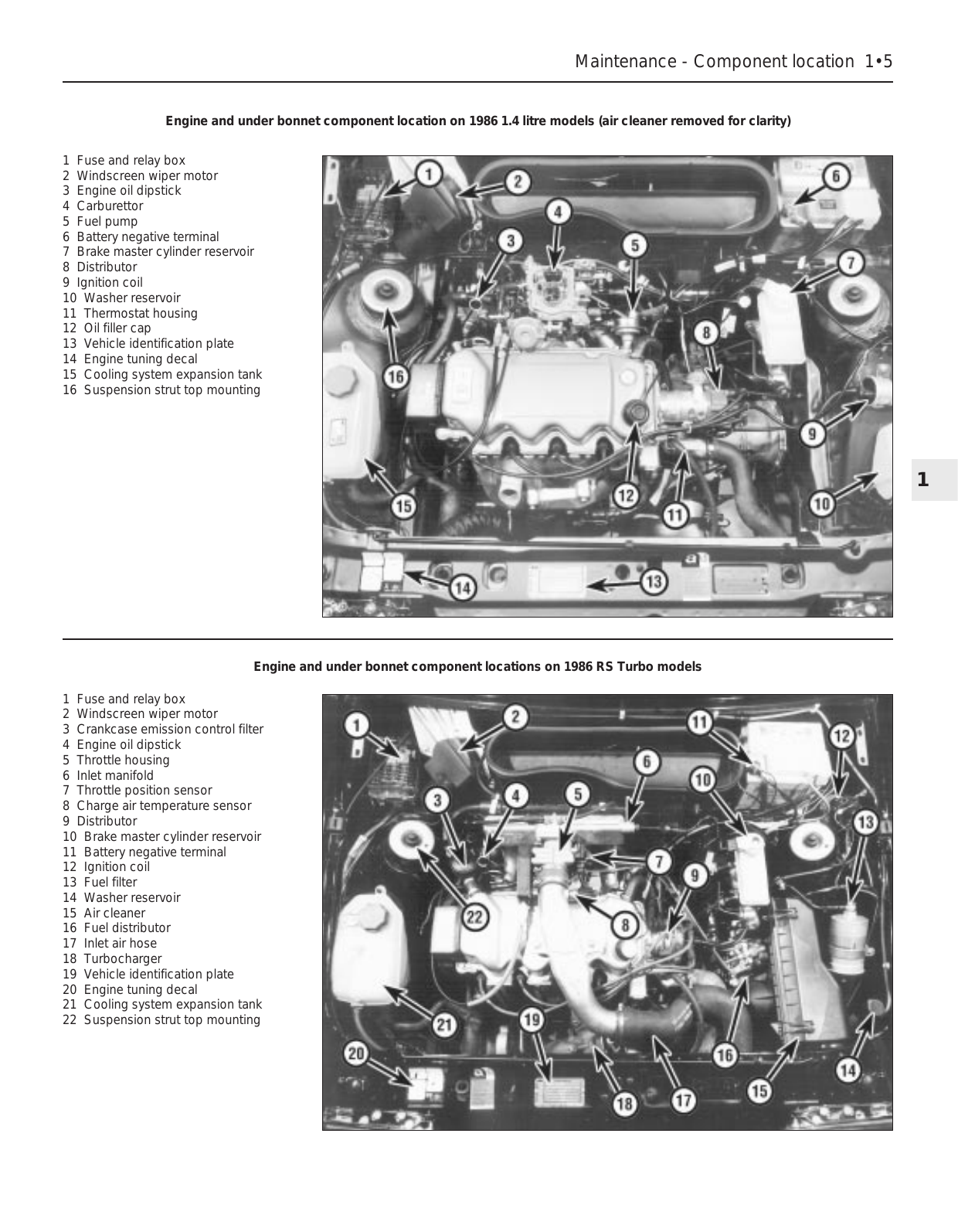 1982-1988 Ford Escort service, repair manual Preview image 5