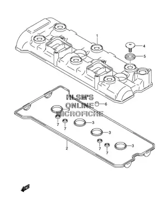 2001-2002 Suzuki GSX-R 1000 parts catalog Preview image 2