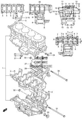 2001-2002 Suzuki GSX-R 1000 parts catalog Preview image 4