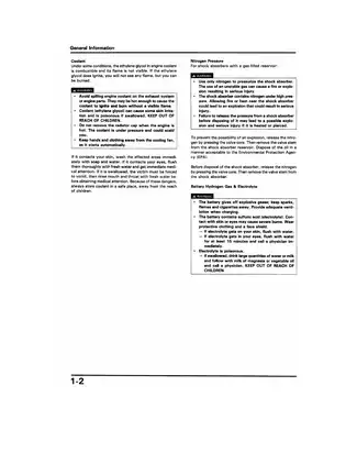 1994 Honda Magna VF750C/CD Service Manual - Repair Guide Preview image 5