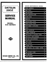 1977 Nissan Datsun 280Z Service Manual (P/N SM7E-0S30U0) – preview page 1