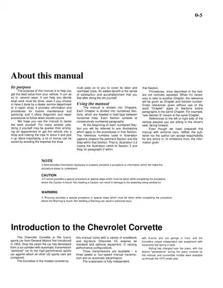 1968-1982 Chevrolet Corvette C3 repair manual Preview image 3