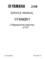 Yamaha YFM90RY, Raptor 90 Service Manual OEM, 2009 (P/N LIT-11616-22–13) – preview page 1