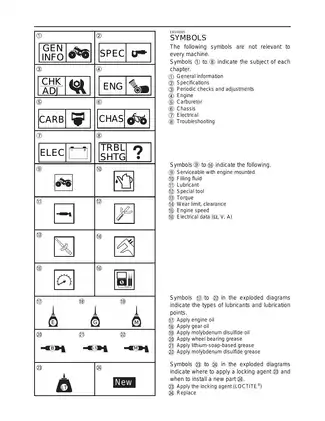 2009 Yamaha Raptor 90 YFM90 ATV service manual Preview image 4