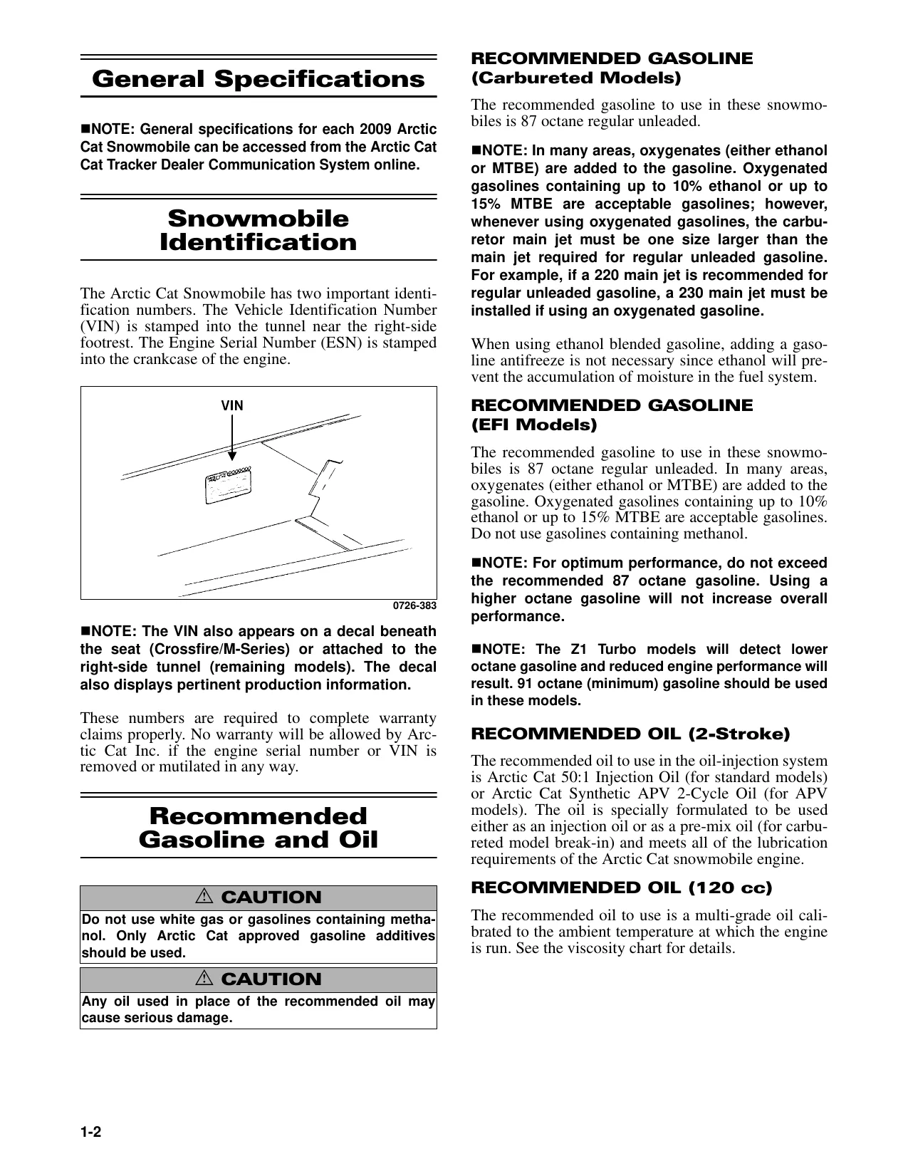 2009 Arctic Cat all models repair manual Preview image 2